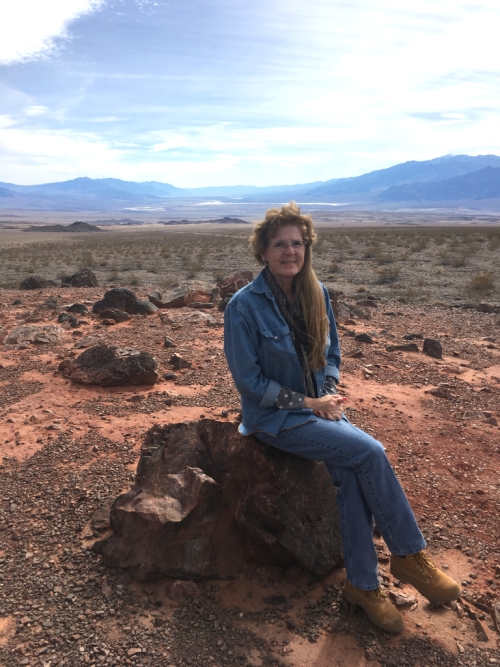 Janet M. Nast in Death Valley